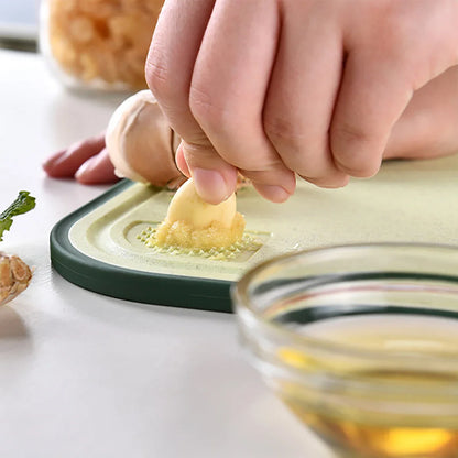 TarweStijl | Dubbelzijdige Snijplank met Knoflook Grinder