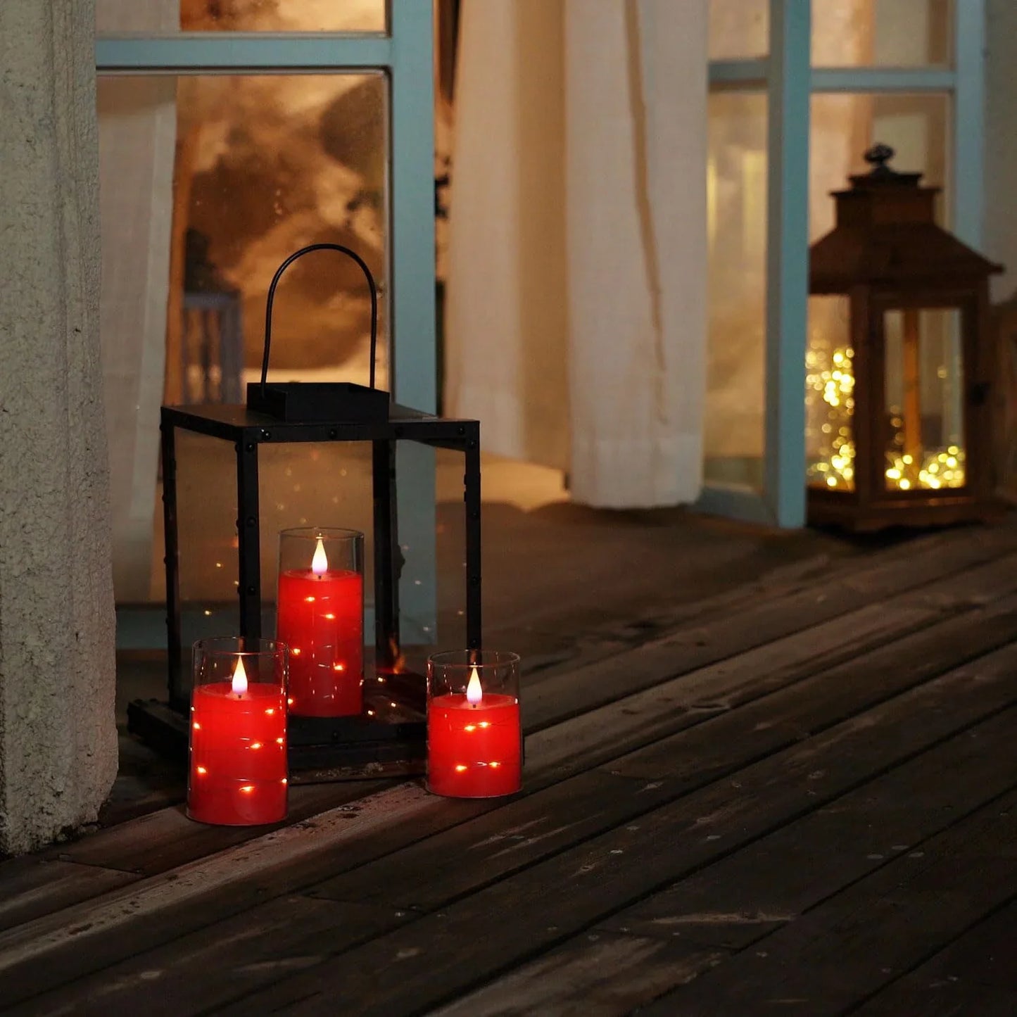 FlameMagic | 3D Flikkerende LED Kaarsen voor Halloween