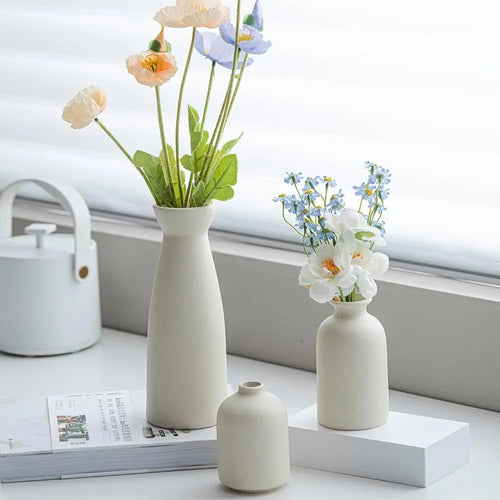 BohoBloom | Keramische Vaas Set voor Moderne Decoratie