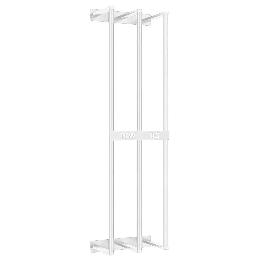 TowelHolder - Ruimtebesparende Handdoekhouder voor een Opgeruimde Badkamer - Compacte en Stijlvolle Handdoekopslag