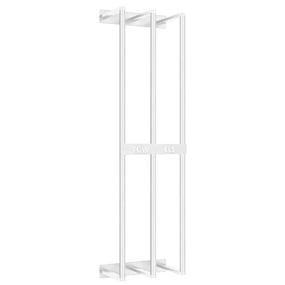 TowelHolder - Ruimtebesparende Handdoekhouder voor een Opgeruimde Badkamer - Compacte en Stijlvolle Handdoekopslag