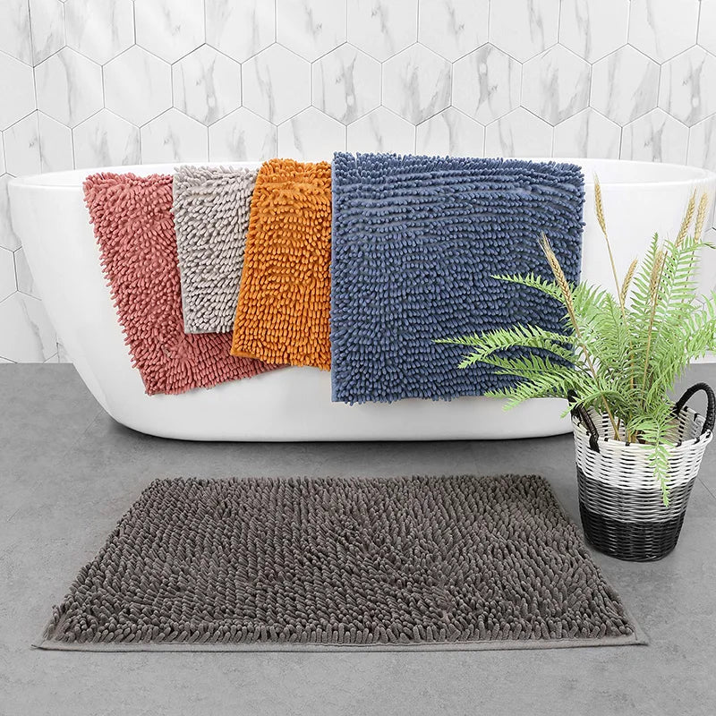 FluffyComfort | Chenille Rectangulaire Badmat