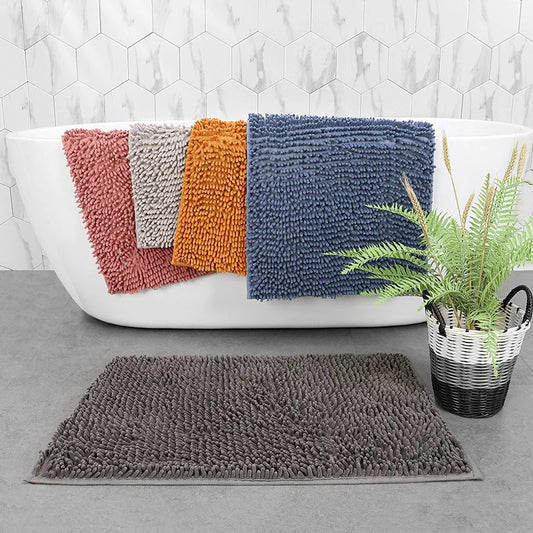 FluffyComfort | Chenille Rectangulaire Badmat