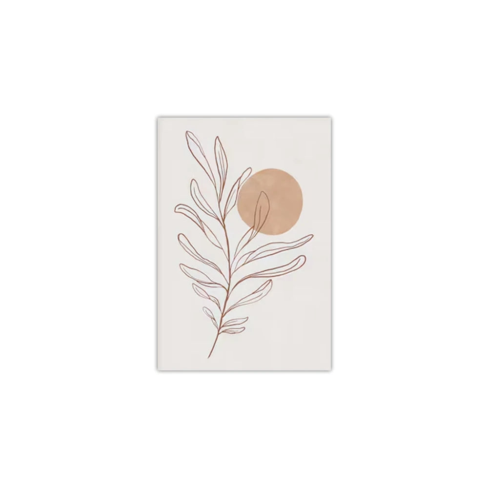 TerraBoho | abstracte beige wandprints