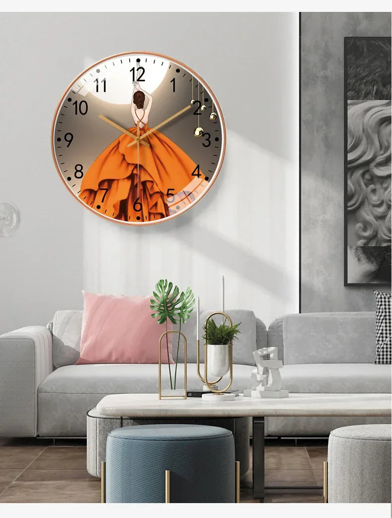 SlaapkamerChic | Moderne Hangende Wandhorloge