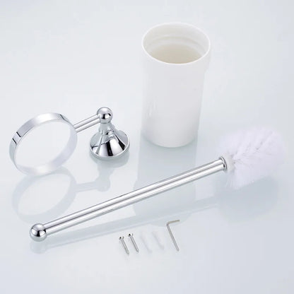 RusticShine | Toiletborstel van keramiek en koper