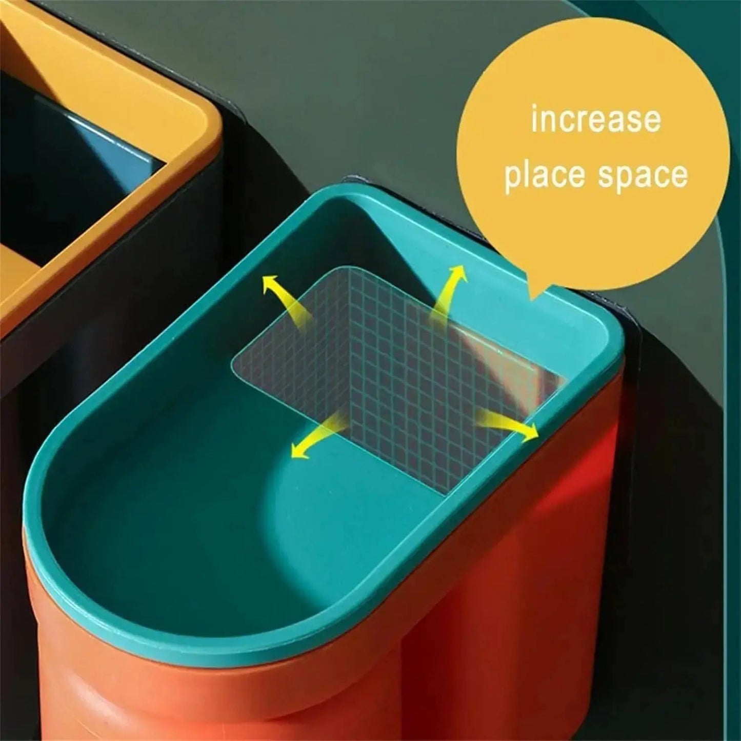 BrushDock | Zelfklevende wandtandenborstelhouder met magnetische beker - badkamer organizer