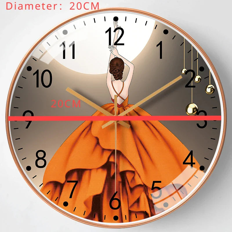 SlaapkamerChic | Moderne Hangende Wandhorloge