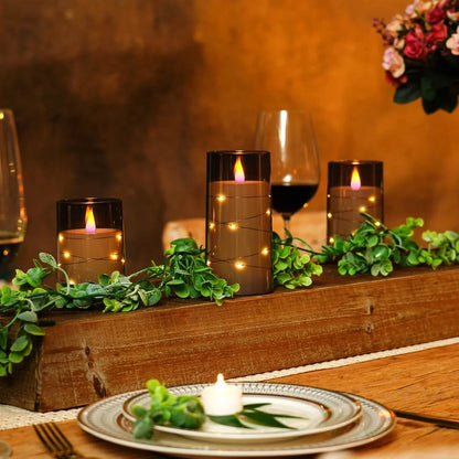 FlameMagic | 3D Flikkerende LED Kaarsen voor Halloween