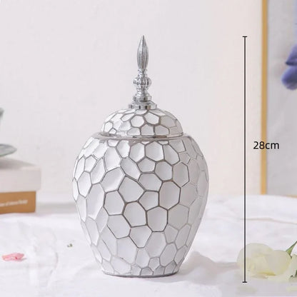 GoldenPattern | Keramische Vaas