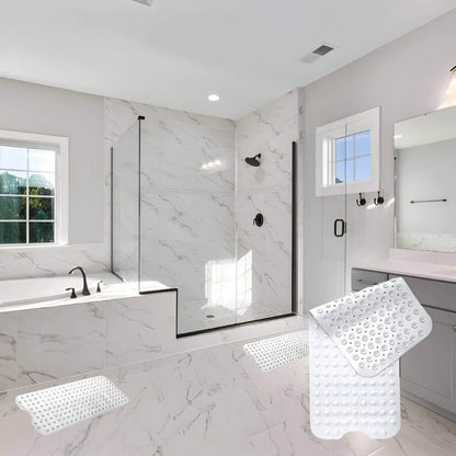 SafeStep - Antislip badmat met zuignappen - Antislipontwerp voor je welzijn