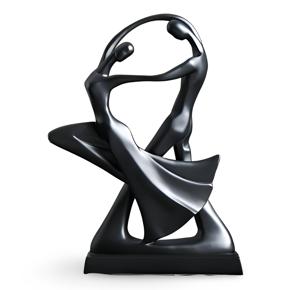MonoGroove | Harsdans Sculptuur – Moderne abstracte kunstversiering voor thuis en op kantoor