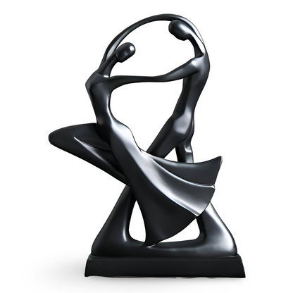 MonoGroove | Harsdans Sculptuur – Moderne abstracte kunstversiering voor thuis en op kantoor