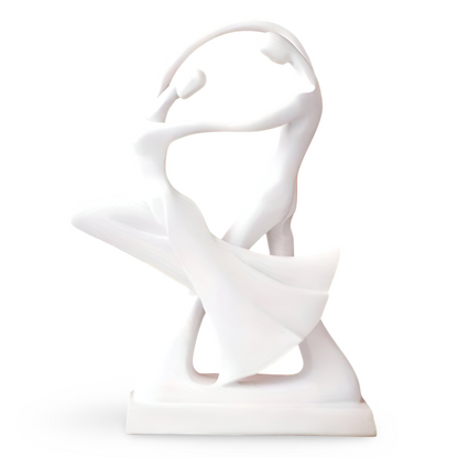 MonoGroove | Harsdans Sculptuur – Moderne abstracte kunstversiering voor thuis en op kantoor