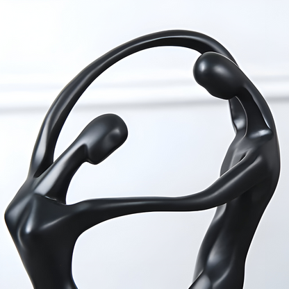 MonoGroove | Harsdans Sculptuur – Moderne abstracte kunstversiering voor thuis en op kantoor