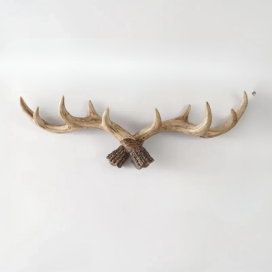 Hookler | Vintage Antler Kapstok - Retro Wandhaak voor Home Entree & Hal