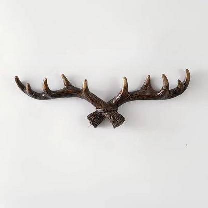 Hookler | Vintage Antler Kapstok - Retro Wandhaak voor Home Entree & Hal