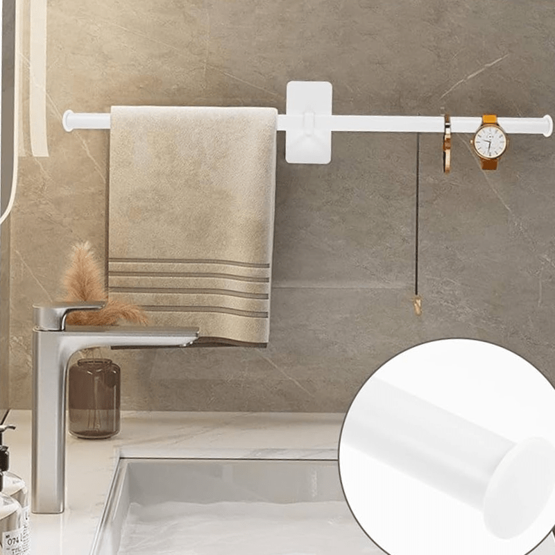 TowelGrip - Stijlvolle en Stevige Handdoekrek - Duurzame Handdoekhouder voor Georganiseerde Badkamers
