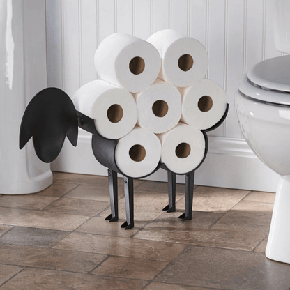 ZooRoll | Toiletrolhouder met Dierenontwerp voor Extra Opslag