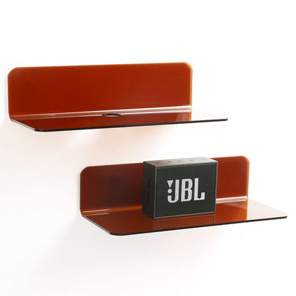 VividShelf | Kleurrijke Neon Acryl Drijvende Muurplank - Modern Thuisdecor