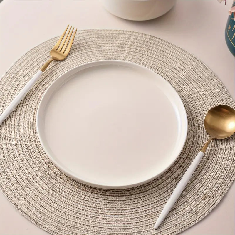 12-delige Dinnerset | Wit Porselein Serviesset voor 4 Personen | Borden en Schalen