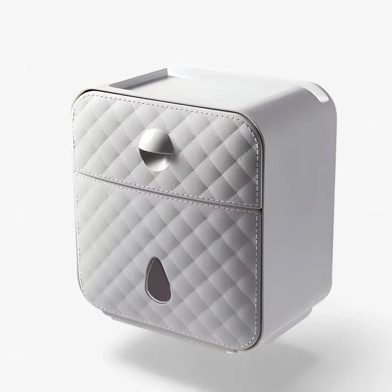 DryRoll | Waterdichte Toiletrolhouder met Extra Opbergruimte