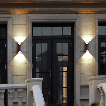 Buiten Waterdichte LED Aluminium Wandlamp