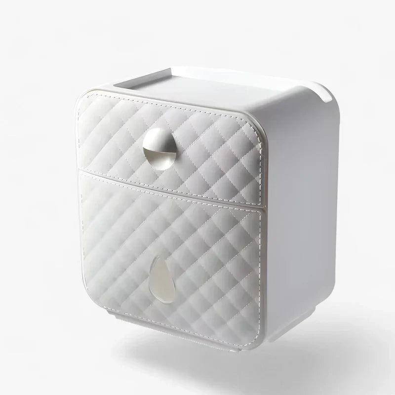 DryRoll | Waterdichte Toiletrolhouder met Extra Opbergruimte