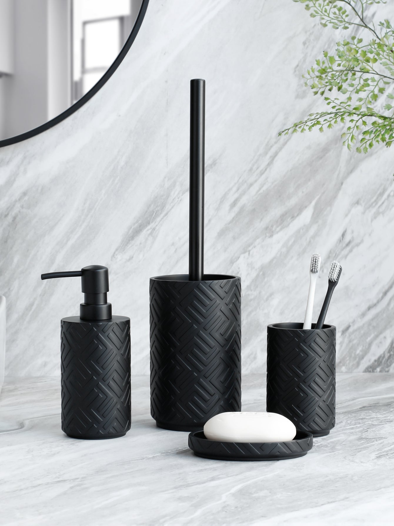 TimelessComfort – Complete 4-delige Badkamer Essentials Set