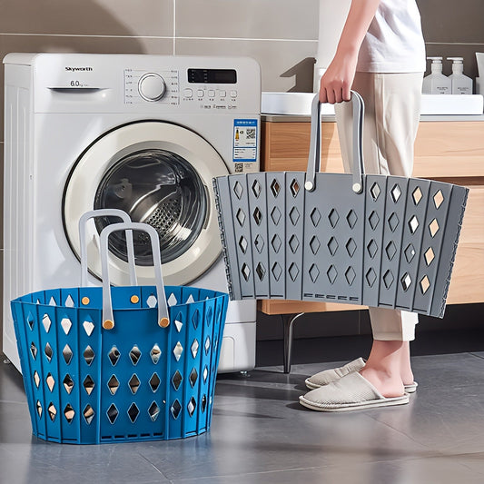 LaundrEase | Opvouwbare wasmand voor meerdere doeleinden - Ruimtebesparend en duurzaam opbergen