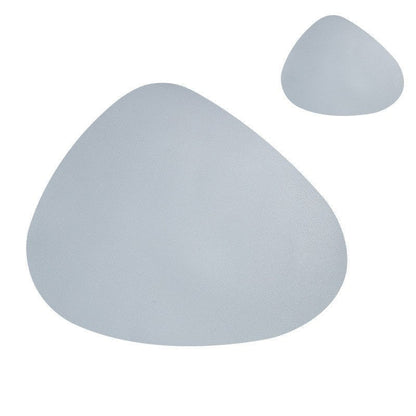 PlayaMat | Placemat & onderzetters in onregelmatige vorm van kunstleer - Stijlvolle eetkameraccessoires