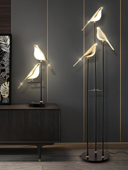 Magpie Perch Fakkellamp Vloerlamp