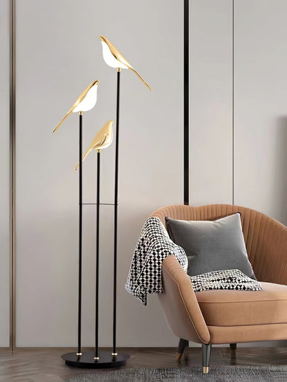 Magpie Perch Fakkellamp Vloerlamp