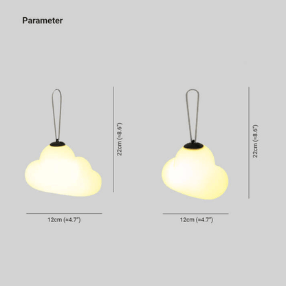Minori Design LED Hanglamp Cloud Melk Wit Metaal/Acryl Tuin