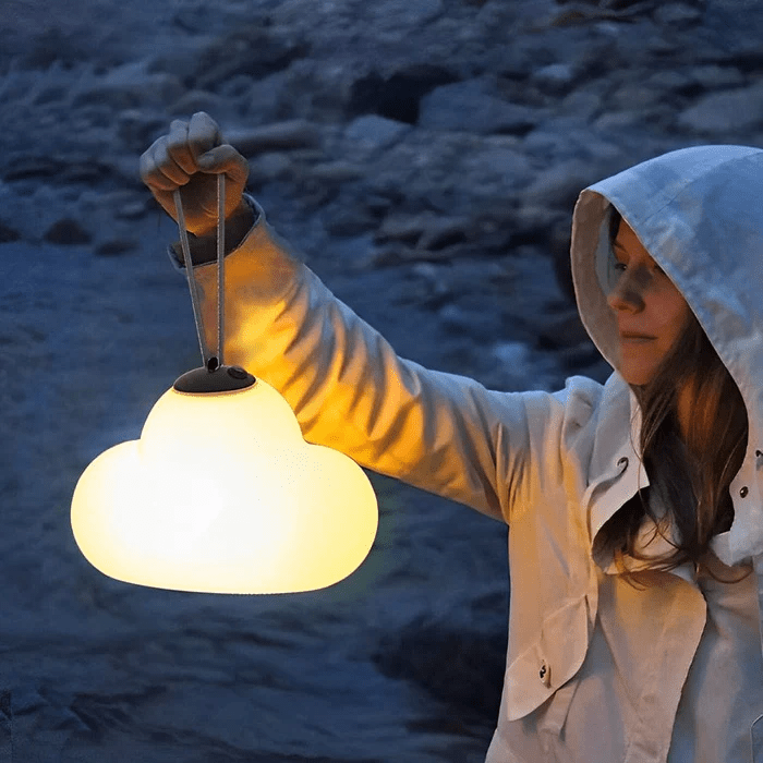 Minori Design LED Hanglamp Cloud Melk Wit Metaal/Acryl Tuin