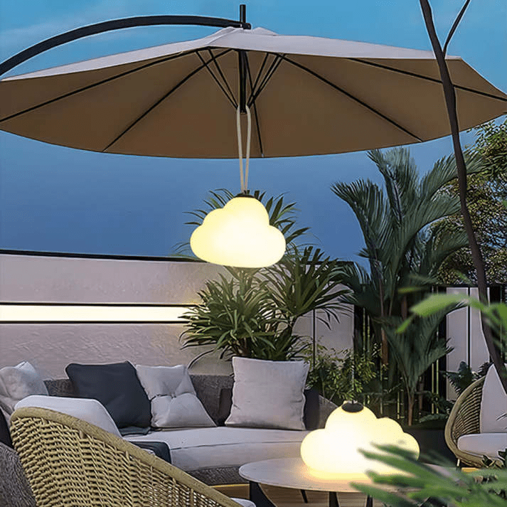 Minori Design LED Hanglamp Cloud Melk Wit Metaal/Acryl Tuin