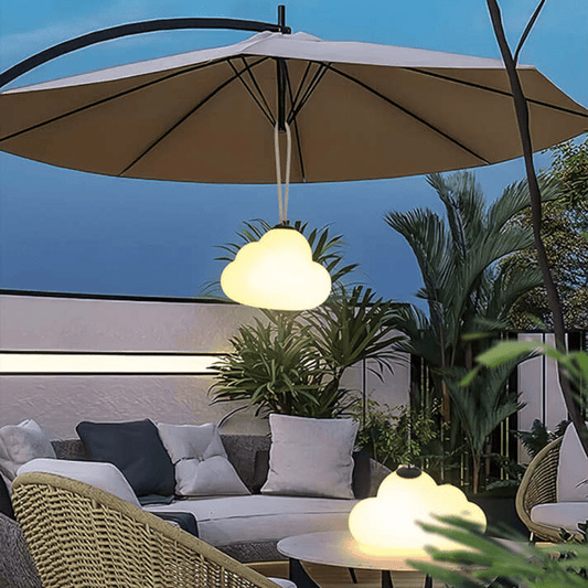 Minori Design LED Hanglamp Cloud Melk Wit Metaal/Acryl Tuin