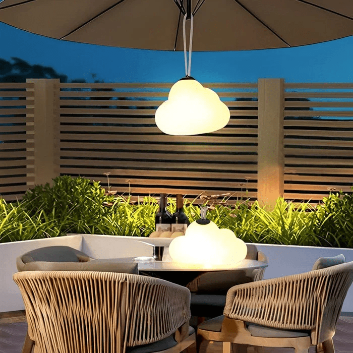 Minori Design LED Hanglamp Cloud Melk Wit Metaal/Acryl Tuin