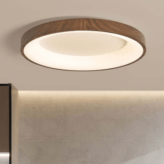Natuurlijke Houten Plafondlamp