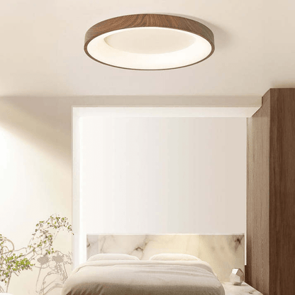 Natuurlijke Houten Plafondlamp