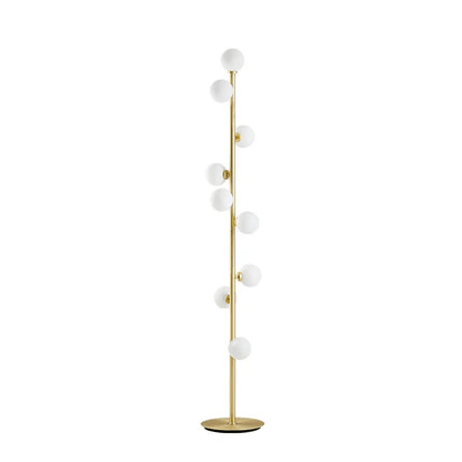 Noorse glazen vloerlamp