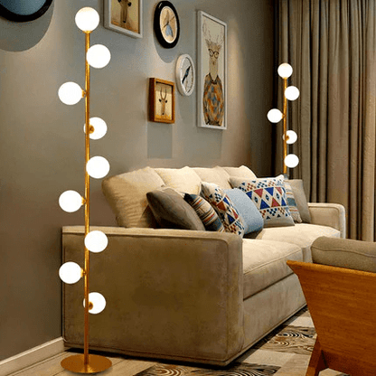 Noorse glazen vloerlamp