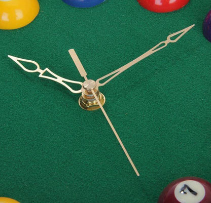CueTime | Moderne Pool Biljart Wandklok - Uniek decor voor de speelkamer