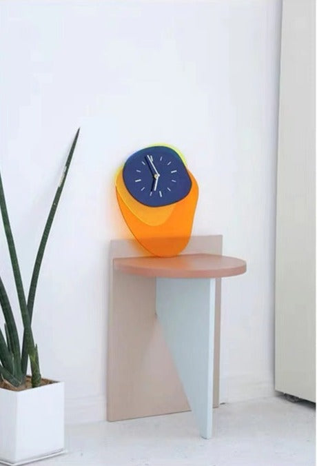 SplashClock | Inkt Gekleurde Creatieve Acryl Wandklok
