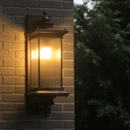 Retro Rechthoekige Buiten Wandlamp