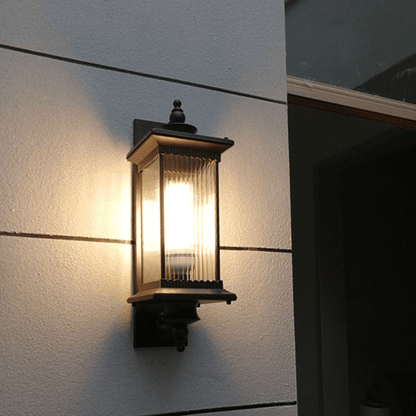 Retro Rechthoekige Buiten Wandlamp