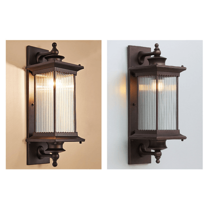 Retro Rechthoekige Buiten Wandlamp