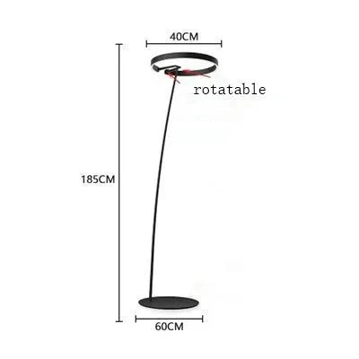 Scandinavische LED design staande lamp