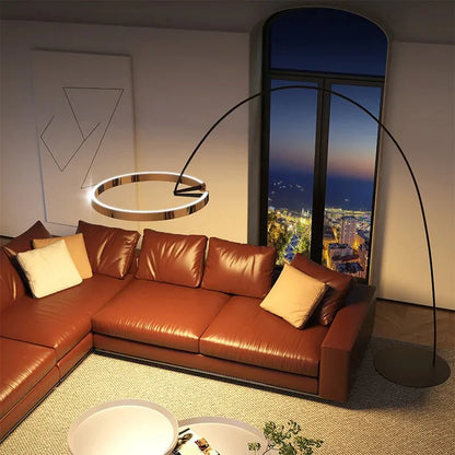 Scandinavische LED design staande lamp