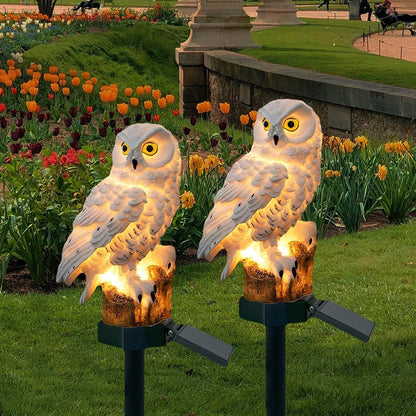 Solar-Uilen lamp (2-Pack)